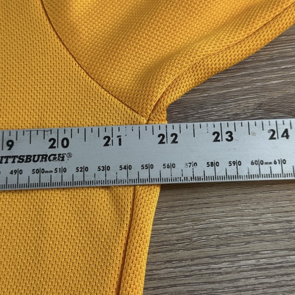 NFL Team Reebok Green Bay Packers Hoodie Youth XL Yellow Pullover Stitched - Picture 10 of 11